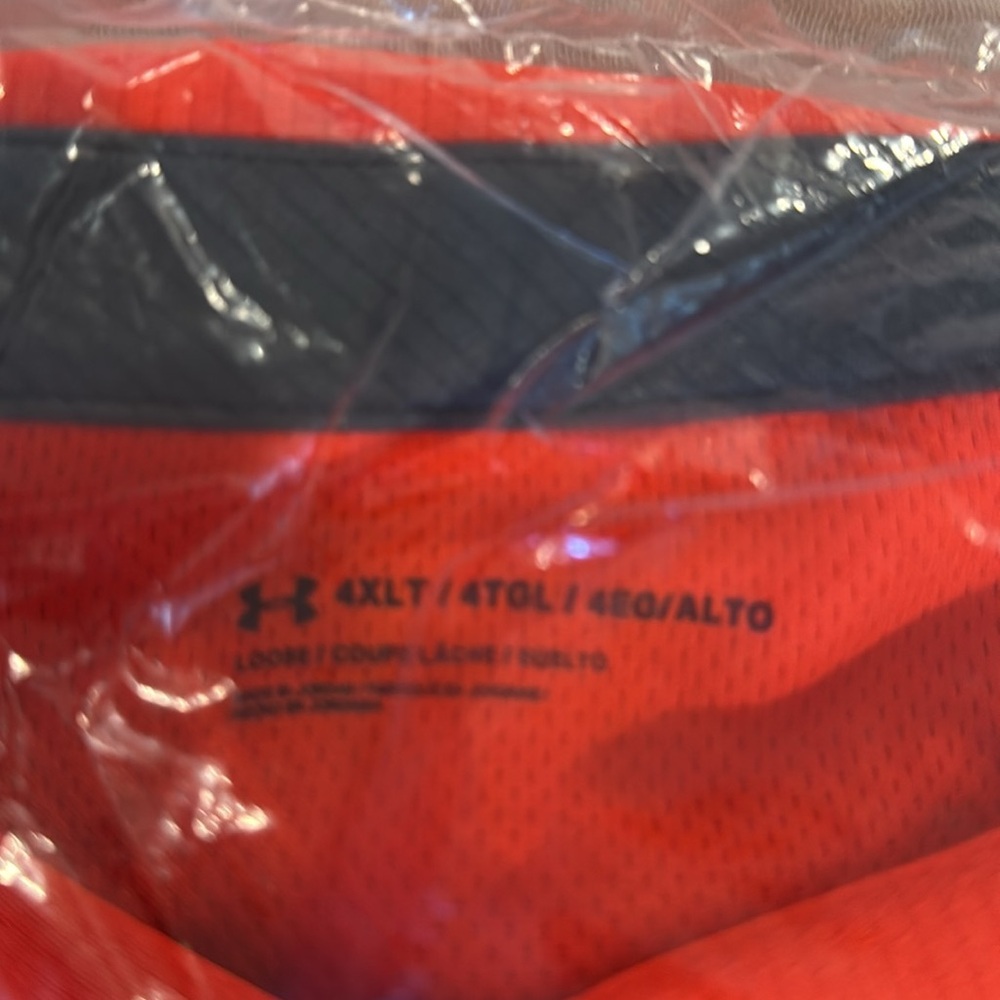 Under Armour Vibrant Orange Polo - Picture 2 of 5